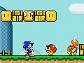 Jeu Sonic dans Mario World 2  en ligne