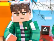 Jeu Puzzle de Jigsaw: Squid Game Minecraft en ligne