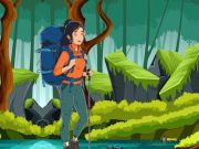 Jeu Fille atteint la randonnée en ligne