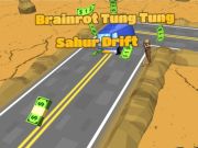 Jeu Brainrot Tung Tung Sahur Drift en ligne
