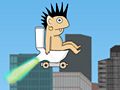 Jeu Toilettes à fusée  en ligne