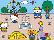 Jeu Hello Kitty: Créateur de scène en ligne