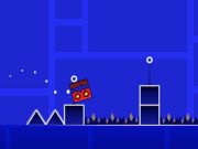 Jeu Dash de saut en géométrie en ligne