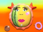 Jeu Fruits de maquillage en ligne