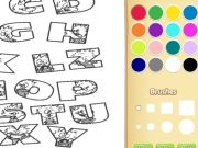 Jeu Alphabet Animal Coloring Livre pour les enfants en ligne