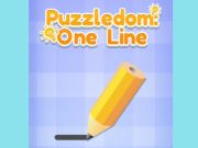 Jeu Puzzledom: une ligne en ligne