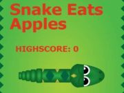 Jeu Le serpent mange des pommes en ligne