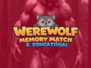 Jeu Match de mémoire de loup-garou et objets cachés en ligne
