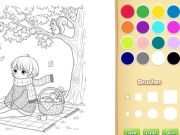Jeu Livre de coloriage confortable pour les enfants en ligne