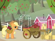 Jeu La récolte de pommes de mon petit poney poney en ligne
