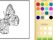 Jeu Livre de coloriage de papillons pour les enfants en ligne