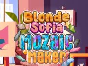 Jeu Sofia blonde: fabricant de mozaïque en ligne
