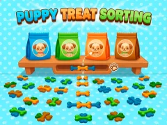 Jeu Puppy Treat Sorting en ligne