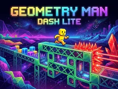 Jeu Geometry Man Dash Lite en ligne