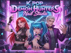 Jeu K Pop Demon Hunters Nail Studio en ligne