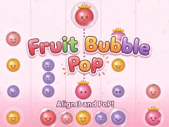 Jeu Fruit Bubble Pop en ligne