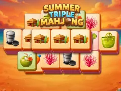 Jeu Summer Triple Mahjong en ligne