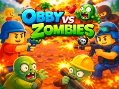 Jeu Obby vs Zombies en ligne