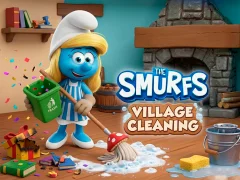 Jeu The Smurfs Village Cleaning en ligne
