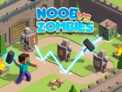 Jeu Noob vs Zombies en ligne