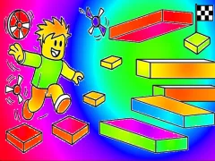 Jeu Coloring Book: Roblox Obby Runner en ligne