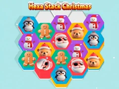 Jeu Hexa Stack Christmas en ligne