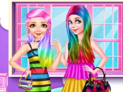 Jeu Princess Rainbow Look en ligne
