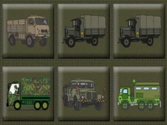 Jeu Army Trucks Memory en ligne