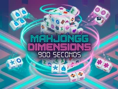 Jeu Mahjongg Dimensions 900 seconds en ligne