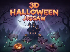 Jeu 3D Halloween Jigsaw en ligne