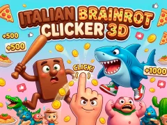 Jeu Italian Brainrot Clicker 3D en ligne