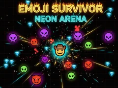 Jeu Emoji Survivor - Neon Arena en ligne