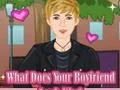 Jeu What Does Your Boyfriend Look Like? en ligne