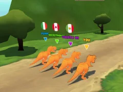 Jeu Dinosaur Shifting Run en ligne