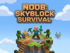Jeu Noob: Skyblock Survival en ligne
