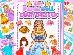 Jeu Diy Paper Doll Diary Dress Up en ligne
