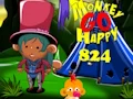 Jeu Monkey Go Happy Stage 824 en ligne