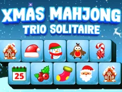 Jeu Xmas Mahjong Trio Solitaire en ligne