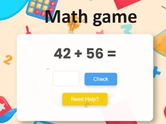 Jeu Math game en ligne