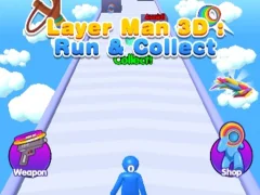 Jeu Layer Man 3d Run Collect en ligne
