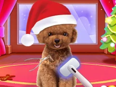Jeu Christmas ASMR Makerover Salon en ligne