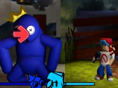 Jeu FNF vs Rainbow Friends en ligne