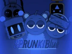 Jeu Sprunki Blue Mod en ligne