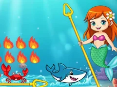 Jeu Princess vs Shark en ligne