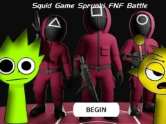 Jeu Squid Game Sprunki Fnf Battle en ligne