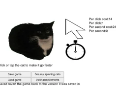 Jeu Spinning Cat Clicker en ligne
