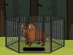 Jeu Rescue the Bison from Cage en ligne