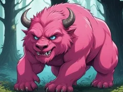 Jeu Magical Pink Beast Rescue en ligne