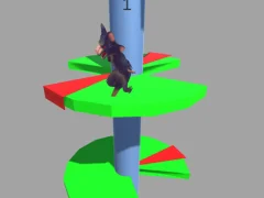 Jeu Ratomilton Helix Jump en ligne