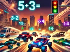 Jeu Mathematics Racing en ligne